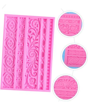 IMIKEYA 3pcs Silicone Cake Mold Silicone Cupcake Molds Vintage Candy Cake Decoration Mold Cake Decors Mold Cupcakes Baroque Fondant Molds Baking Tool The Flowers Fondant Cake Silica Gel 19X12X1CMx3pcs - Buy Online on GoSupps.com
