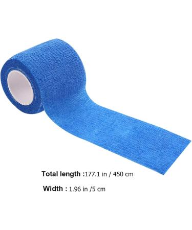 Baluue 6 Pcs Elastic Pet Wrap - Self Adherent Sports Tape for Animals | Non-Woven Fabric Knee Pads | Assorted Colors - Perfect for Pets - Buy Online on GoSupps.com