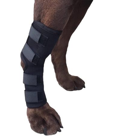 ceepdoogle Canine Dog Hock Brace Rear Leg Joint Wrap Protects Wounds as They Heal Compression Wrap Heals and Prevents Injuries and Sprains Helps with Loss of Stability Caused by Arthritis Puppy - Buy Online on GoSupps.com