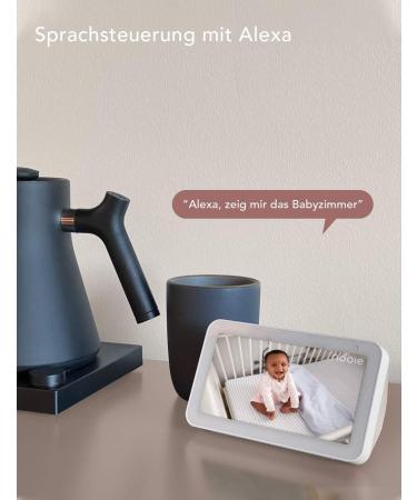 Nooie Baby Monitor - 360 WiFi Baby Camera 1080p HD Night Vision AI Tracking Intercom & Alexa Compatible - Buy Online on GoSupps.com