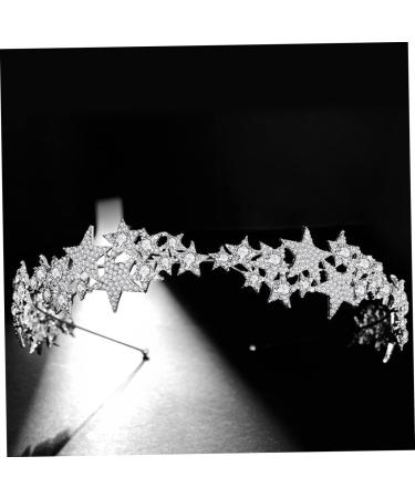 FRCOLOR Hair Tie Hair Bands Tiara Hair Accessories Hair Crown Rhinestone Headdress Headband Bride Korean Version - Buy Online on GoSupps.com