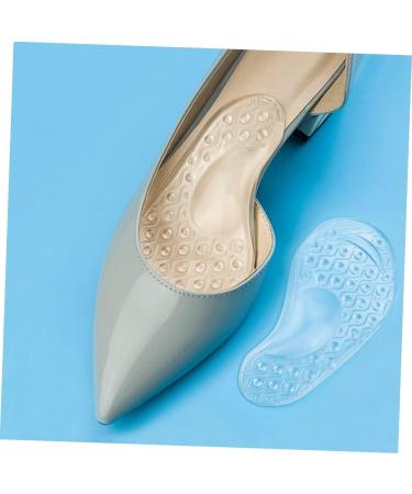 Buy 2 Pairs Silicone Foot Care Insoles | Toe Protectors & Anti-Slip Pads for High Heels & Flat Feet - Ultimate Comfort & Support - Buy Online on GoSupps.com