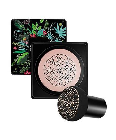 PICKX Concealer CC Cream Foundation Mushroom Head Air Cushion Moisturizing Hides Face Pores & Facial Spots Concealer Lasting Brightening Liquid Foundation for All Skin Foundation Concealer (02#light skin tone)