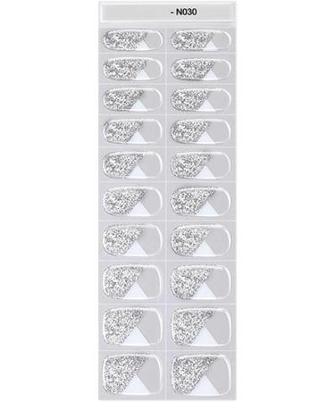  Wezalget Gel nail polish strips | Glitter stickers semi-cured gel nail polish strips with glitter lamp for all seasons - Buy Online on GoSupps.com