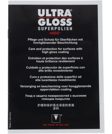 Ultra Gloss Kitchen Furniture Polish Bundle | Superpolish 0.25L + Care Booklet for High Gloss Acrylic & Lacquer Surfaces - Buy Online on GoSupps.com