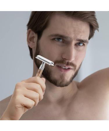 Lurrose Safety Razor Set - Double-Sided Beard Cutter & Mustache Trimmer | International Shipping - Buy Online on GoSupps.com