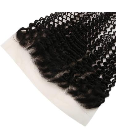 Full Shine Oreille Oreille Dentelle Transparente Frontale 13x6 Partie Libre Boucl e 60g Oreille Oreille Frontale Br silienne Noir Naturel 18 Pouces 130% Densit 18 Inch 13*6 Lace Frontal #Kinky Curly Natural Black - Buy Online on GoSupps.com