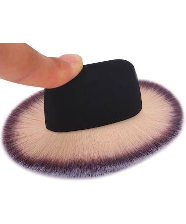 Verdant Touch Loose Powder Brush Mini Multifunctional Makeup Brush Portable Loose Powder Blush Brush Beauty Tool Black - Buy Online on GoSupps.com