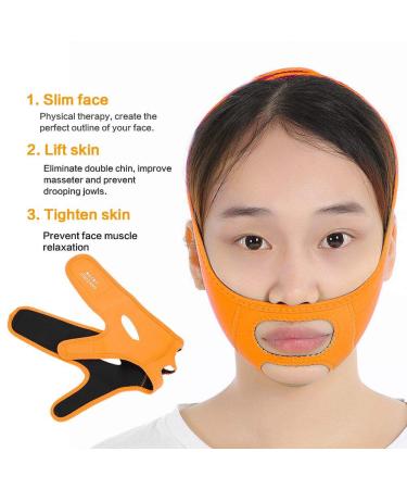 Face Slimming Mask - Double Chin Reducer & V Shaped Facial Strap for Tightening Skin - Enhance Your Beauty | International Shipping - Buy Online on GoSupps.com