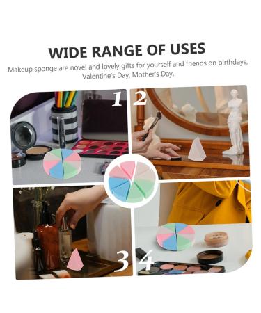 Buy Balacoo 12 Sets Triangular Makeup Sponges - Premium Wedge & Finger Puffs for Flawless Foundation Application - International Shipping Available - Buy Online on GoSupps.com