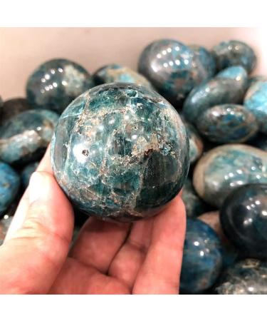 KuRkur Natural Crystals Crystal Raw Blue Apatite Hand Made Palm Stone Natural Crystal Crafts 80g-100g 1pc - Buy Online on GoSupps.com