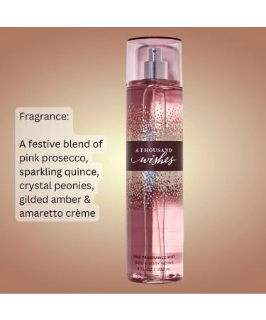 Bath & Body Works A Thousand Wishes By Bath & Body Works for Women - 8 Oz Fine Fragrance Mist 8 Oz - Buy Online on GoSupps.com