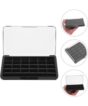Homoyoyo Lot de 2 Palettes de Maquillage Vides 24 Emplacements avec Couvercle Transparent Bo tes Fards Paupi res Rechargeables en Plastique Abs/as/pp tuis Compacts L gers - Buy Online on GoSupps.com