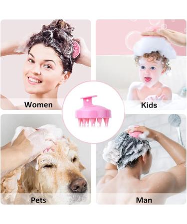 Hair Massage Brush Set - 2PC Silicone Scalp Stimulator for Root Care & Hair Growth - Blue - Buy Online on GoSupps.com