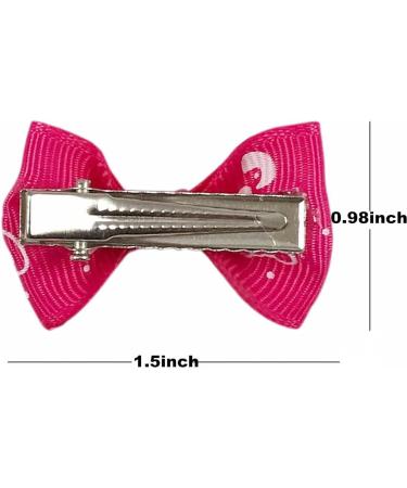 YAKA 60PCS/30Pairs Cute Puppy Dog Bow Hair Bows with Clips - Pet Grooming Accessories (60pcs) - Buy Online on GoSupps.com