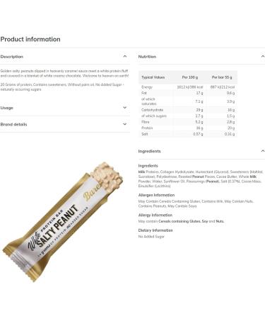 Nutritional Protein Bars Bundle with Barebells Low Sugar High Protein Variety Pack 2 x 55g Smooth Milk Chocolate Salty Peanut 2 x 55g White Chocolate Salty Peanut and 1 x Wishesla Effortles Zip Bag - Buy Online on GoSupps.com