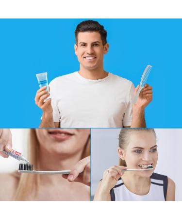 48 Sets Basic Toiletry Kits - Bulk Personal Hygiene Kits for Travel Charity and Hotels | Essentials for Men & Women - Disposable Toothbrush Toothpaste Shampoo Soap - Buy Online on GoSupps.com