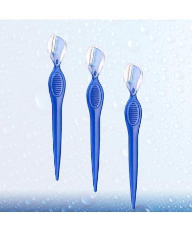 Ensemble De 3 Tondeuses Sourcils En Acier Inoxydable Pour La Mise En Forme Le Toilettage La Beaut Compactes Pour Les D placements 12.5X1.5cm Bleu - Buy Online on GoSupps.com