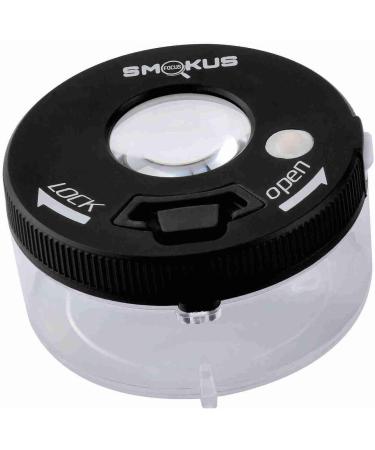 Smokus Focus Airtight Storage Jar - Black - Buy Online on GoSupps.com