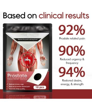 Patchs pour le soin de la prostate chez l'homme : soulage les inconforts favorise la miction ombilicale 2pcs - Buy Online on GoSupps.com