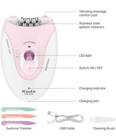 QFS Epilator 2 - Women's Facial & Body Hair Removal Device - Buy Online on GoSupps.com