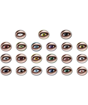 Buy Eyecatcher Motif Lenses - Purple Gothic M14 3-Month Colored Contact Lenses | International Shipping Available - Buy Online on GoSupps.com