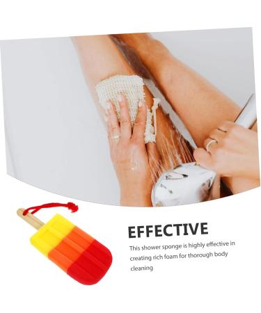 Healeved Sponge Bath Body Scrubber Shower Exfoliating Sponge Bathing Sponge Bath Supplies Bath Sponge for Sponge for Bathing Body Sponge Scrubber Body Exfoliating Bath Ball - Buy Online on GoSupps.com