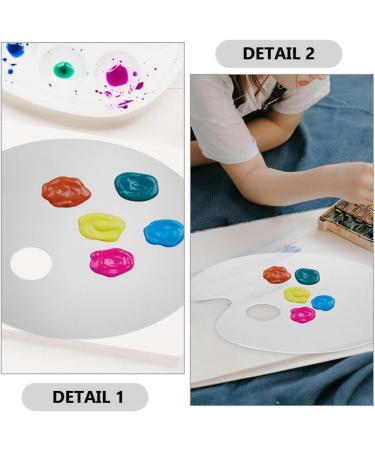Acrylic Makeup Palette - Minkissy Cosmetic Palette with Spatula | Mixing Tray for Foundations & Watercolors - International Shipping Available - Buy Online on GoSupps.com