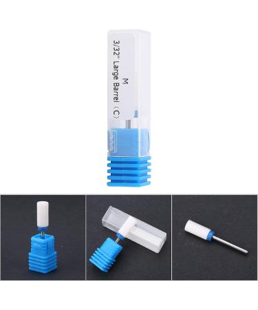 5 Kinds of Ceramic Cylinder Shape Grinding Head Nail Drill Bits for Manicure Drills (Round Flat Head M) Runder Flachkopf M - Buy Online on GoSupps.com