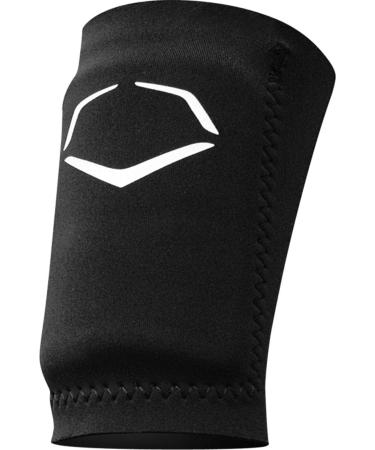 EvoShield Adult Solid Batter's Protective Wrist Guard (S, Black)