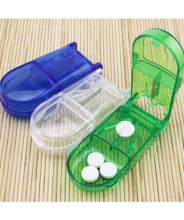 Ximimark 6 pcs Easy-to-Use Pill Cutter & Storage Box | Best Medication Management & Organization Tool - Buy Online on GoSupps.com