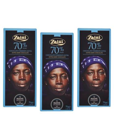 Backpacks Chocolate Bar Lot of 3 bars of black chocolate 70% cocoa 75 g