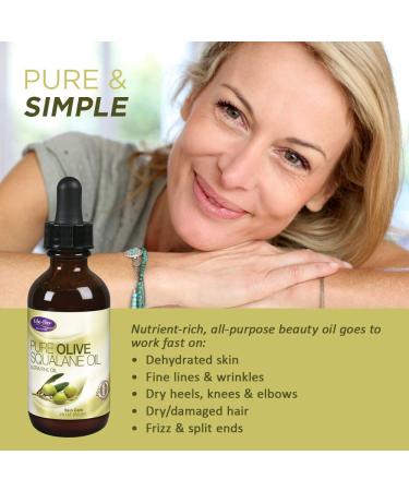Life-flo Pure Olive Squalane Oil 2 fl oz - Hydrating & Nourishing Skin Care - Buy Online on GoSupps.com