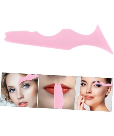 FRCOLOR 5pi ces Pochoir Multifonction Pour Eyeliner Silicone Outil De Maquillage R utilisable Pour Positionnement Des L vres Et Application De Mascara Accessoire De Beaut Pratique Et 15X4.15CMx5pcs rosex5pcs - Buy Online on GoSupps.com