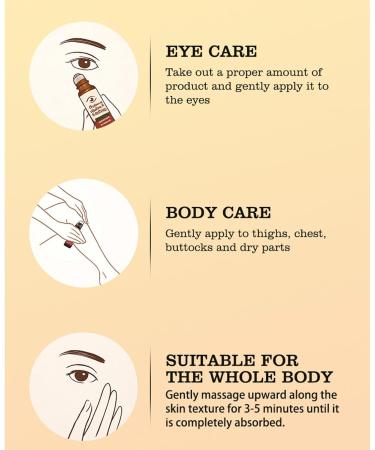 Huile de ricin et encens bio pour les yeux - Contre les rides - limine les cernes - Apaise le contour des yeux et hydrate la peau s che - Pour femme - Soin du corps et des yeux (taille unique 1 1 pi ce 0.98 g (Lot de 1) - Buy Online on GoSupps.com