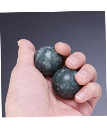Buy Homsfou 4-Piece Chinese Sound Balls - Jade Stress Relief Balls for Adults | Hand Exercise & Wellness - Buy Online on GoSupps.com