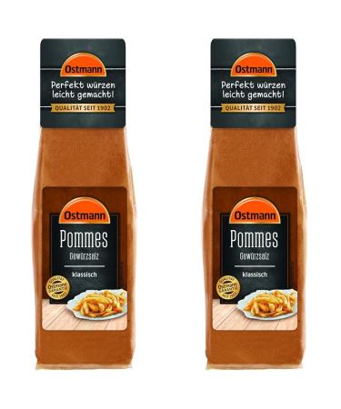 Ostmann Pommes Seasoning Salt 90 g 805498 (Pack of 2) 90 g (Pack of 2)