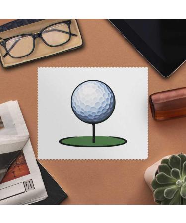 Buy 2 x Microfiber Cleaning Cloths for Glasses - Golfball Design | International Shipping Available - Buy Online on GoSupps.com
