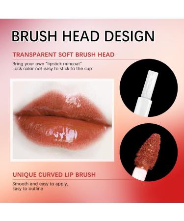 Zalati Lip Gloss 6ml Lip Glow Oil with 2in1 Dual Colors Tips Longlasting nourishment for lip care - Buy Online on GoSupps.com