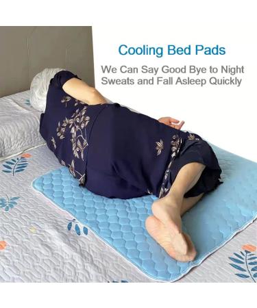 2PCS Reusable Underpads Large 34 x 36 - Cooling Waterproof Bed Pads for Incontinence - Washable & Absorbent for Adults, Kids, Dogs - Buy Online on GoSupps.com