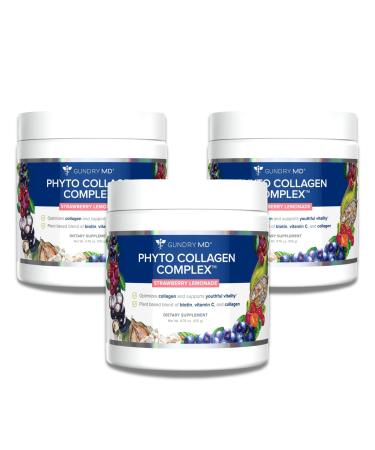 Gundry MD Phyto Collagen Complex Strength Supporting Multivitamin Powder Supplement with Vitamin C Amino Acids and Polyphenols - Strawberry Lemonade (3)