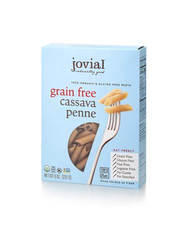 Jovial Grain-Free Cassava Penne Rigate | Cassava Pasta | Paleo Pasta | Grain-Free | Certified Gluten-Free | 100% Organic Pasta | USDA Certified Organic | Non-GMO | High-Fiber | 8 oz (3 pack) 8 Ounce (Pack of 3) - Buy Online on GoSupps.com