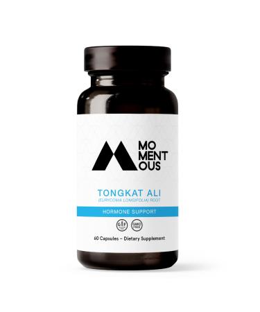 Momentous Tongkat Ali for Men and Women - Natural Performance Longjack Tongkat Ali Supplement for Health & Wellness - Hormone Energy & Mood Support - Tongkat Ali Root Extract Powder 30 Servings