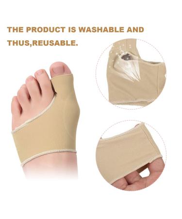 TSHAOUN 4PCS Hallux Valgus Toe Spreader & Socks | Foot Pain Relief & Correction Bandage | Metatarsal Cushion for Comfort - Buy Online on GoSupps.com