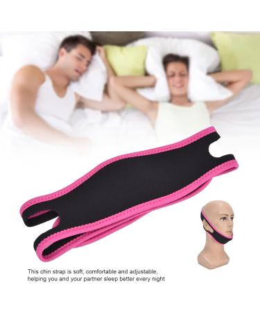 Adjustable Chin Strap for Teeth Grinding and Snoring Prevention - Red Black - Buy Online on GoSupps.com
