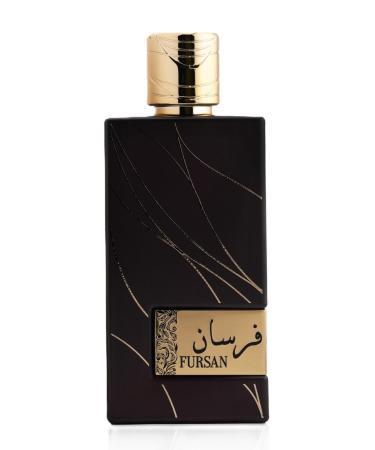 Khadlaj Fursan Brown Eau De Parfum Spray 3.4 Ounce (Unisex) 3.4 Ounce (Pack of 1) Fursan Brown