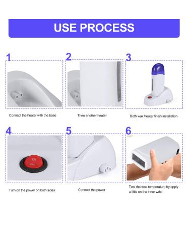 Premium Wax Roll-On Epilators | 3 Models for Effortless Hair Removal on Arms Legs & Bikinis - Buy Online on GoSupps.com