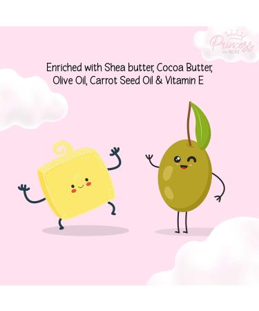 RENEE Princess Snowball Lip Balm, Pink, 0.10 oz, Shea Butter and Vitamin E Enriched - Buy Online on GoSupps.com