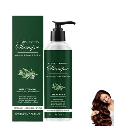 Rubu22a Hair growth shampoo organic natural shampoo against thinning hair and hair loss free from parabens and sulphate 100 ml 033 g 300er Pack