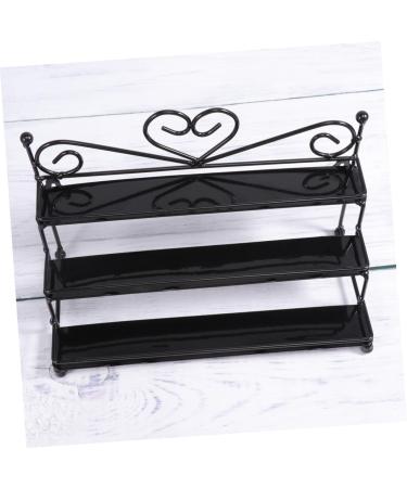  minkissy minkissy Nail Polish Storage Rack - Nail Polish Storage Holder - Wrought Iron Lipstick Shelf - Buy Online on GoSupps.com